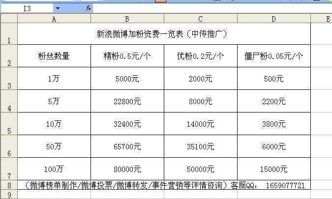 微博买粉链接是哪个